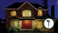 Коледен LED лазер, прожектор, Светлинно лазерно шоу, Star Shower Laser Light, Лазер, Коледна украса, снимка 2