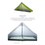 Ултра Лека 4 сезонна Палатка за трекинг или преходи, снимка 4