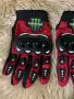 Чисто нови ръкавици за мотор Monster с протектори/Черно с червено/Размер L, снимка 3