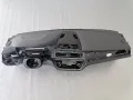 Ново Табло BMW 5 G30 G31 G38 Lci без HUD Черно гума, снимка 1