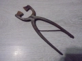 № 8438  Старинен железен инструмент – клещи / щипки  , снимка 2