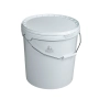 Пластмасова кофа 20 литра, бяла, PP кофа с капак за хранителни цели, Бака, снимка 1