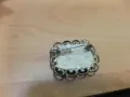 стара брошка с камък , снимка 4