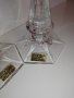 двойка кристални и месингови свещници , снимка 6