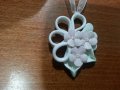Порцелан медальон колие , снимка 2