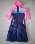Детски зимен гащеризон за момиче, ръст 92 см., снимка 1 - Детски панталони и дънки - 43152904