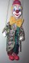 Марионетка Шмидер- Клоун от истинско дърво, ръчна изработка 3, снимка 3