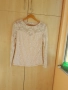 Дамска блуза с дълъг ръкав .с дантела и подплата., снимка 2