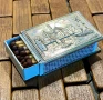 #1002# Държач за кибритена кутийка. Винтидж. Посребрен. От Холандия., снимка 2