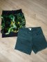 Сет потник и къси дънкови панталони H&M размер S , снимка 1 - Къси панталони и бермуди - 37749351
