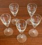 Кристални гравирани чаши на столче - 50 мл; 150 мл, снимка 3