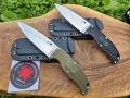 Тактически нож Spyderco Enuff FB31,фиксирана фултанг острие,два цвята, снимка 1