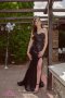 Бална рокля в черно, снимка 1 - Рокли - 37127012