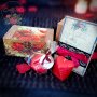 Комплект с кутийка за бижута, снимка 1 - Романтични подаръци - 43949391