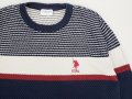 USPA US Polo Assn Оригинален Мъжки Памучен Пуловер Размер S, снимка 1 - Пуловери - 38220373