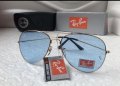 Ray-Ban RB 3026  прозрачни слънчеви очила Рей-Бан авиатор, снимка 3