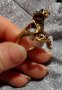 Искрящ пръстен-змия, нов 💥, снимка 1 - Колиета, медальони, синджири - 32713648