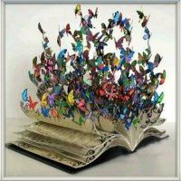 Диамантен гоблен"Книга с пеперуди", снимка 1 - Гоблени - 26372358