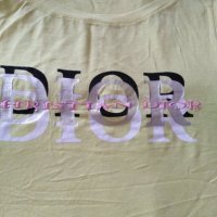 ОРИГИНАЛНА дамска тениска DIOR, снимка 2 - Тениски - 29011836