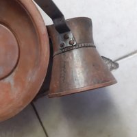 Медно джезве и Стара чиния лот, снимка 5 - Декорация за дома - 39111592