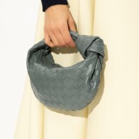 Дамска чанта, плетена модна мини клъч чанта, 2цвята , снимка 6 - Чанти - 42113661