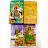 Tarot of Golden Wheel - карти Таро, снимка 4 - Други игри - 37369411
