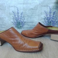 Обувки естествена кожа Италия 37'5 н., снимка 2 - Дамски елегантни обувки - 28714797