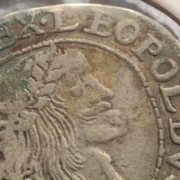 Сребърна монета 6 кройцера 1673г. Леополд първи Кремниц Унгария 13656, снимка 8 - Нумизматика и бонистика - 43000517