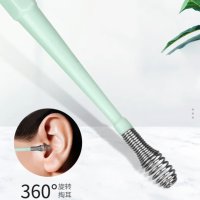 Комплект инструменти за почистване на уши меки силиконови за премахване на ушна кал, снимка 5 - Други - 35457666