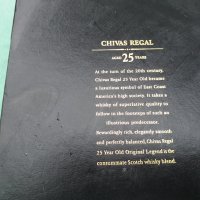 Луксозна кутия CHIVAS REGAL 25 YEAR OLD, снимка 6 - Други ценни предмети - 34729984