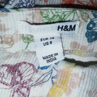 Риза на пеперуди H&M р-р М , снимка 3 - Ризи - 36622870