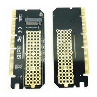 Адаптер  M.2 NVME SSD към PCIe 4.0 Adapter Card, 64Gbps SSD твърд диск памет, снимка 6 - Кабели и адаптери - 34718611