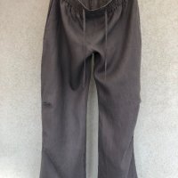 Хубав ленен панталон,интересен модел, снимка 1 - Панталони - 28821715