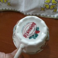 Български костен порцелан Бононя чаши за кафе, снимка 2 - Антикварни и старинни предмети - 44088883