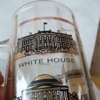 Стъклена халба за бира Вашингтон Белия дом Капитолия мемориал, снимка 5 - Чаши - 37375207