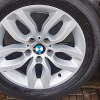 4бр. Оригинални алуминиеви джанти 17 цола за BMW X1 X3 X4 със гуми 225/60/17 , снимка 7 - Гуми и джанти - 39336257