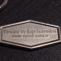 Рекламен ключодържател VORNE рядък метален за КОЛЕКЦИОНЕРИ 42462, снимка 2 - Колекции - 43618372