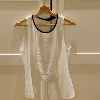 Топ от шифон ZARA, снимка 2 - Ризи - 26657444