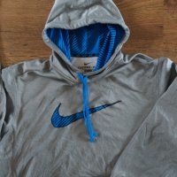 Nike Therma-FIT - страхотно мъжко горнище УГОЛЕМЕНО 2ХЛ, снимка 2 - Спортни дрехи, екипи - 40671975