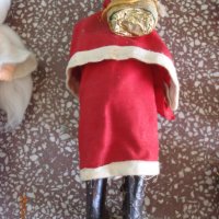Коледни Дядо Мраз / Съветски Дядо Коледа ретро КУКЛА от 1951г., снимка 2 - Антикварни и старинни предмети - 28263693