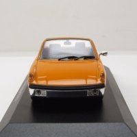 VW Porsche 914/4 1972 - мащаб 1:43 на Maxichamps моделът е нов в PVC дисплей-кейс, снимка 5 - Колекции - 43516186