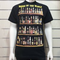 Нова мъжка тениска с трансферен печат Бутилки бири, алкохол, Beers of the world, снимка 6 - Тениски - 28256566