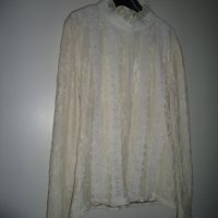 дантелена блузка, снимка 3 - Блузи с дълъг ръкав и пуловери - 39014562