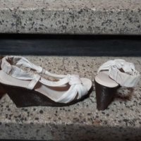 Два чифта бели сандали на платформа , снимка 6 - Сандали - 37349057