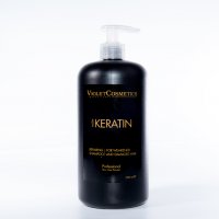 Професионален шампоан за изтощена и третирана коса с Кератин и масло от Макадамия - 1000мл., снимка 1 - Продукти за коса - 15359336