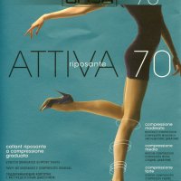 Чорапогащник OMSA Attiva 70 den с масажиращ ефект, снимка 12 - Бельо - 43185028