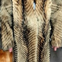 Дамско палто от лисица., снимка 1 - Палта, манта - 37901490