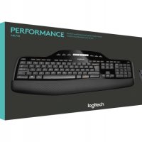 2 в 1 Комплект клавиатура и мишка Безжични Logitech MK710 Модерни компактни и удобни, снимка 7 - Клавиатури и мишки - 34934125