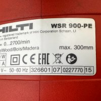 Hilti WSR 900-PE - Електрически саблен трион с обороти!, снимка 7 - Други инструменти - 43289873