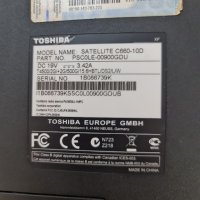 TosTOSHIBA SATELLITE C660-10D PENTIUM T4500, 4GB, SSD128GB, WIN 11 Pro, снимка 5 - Лаптопи за дома - 43557762